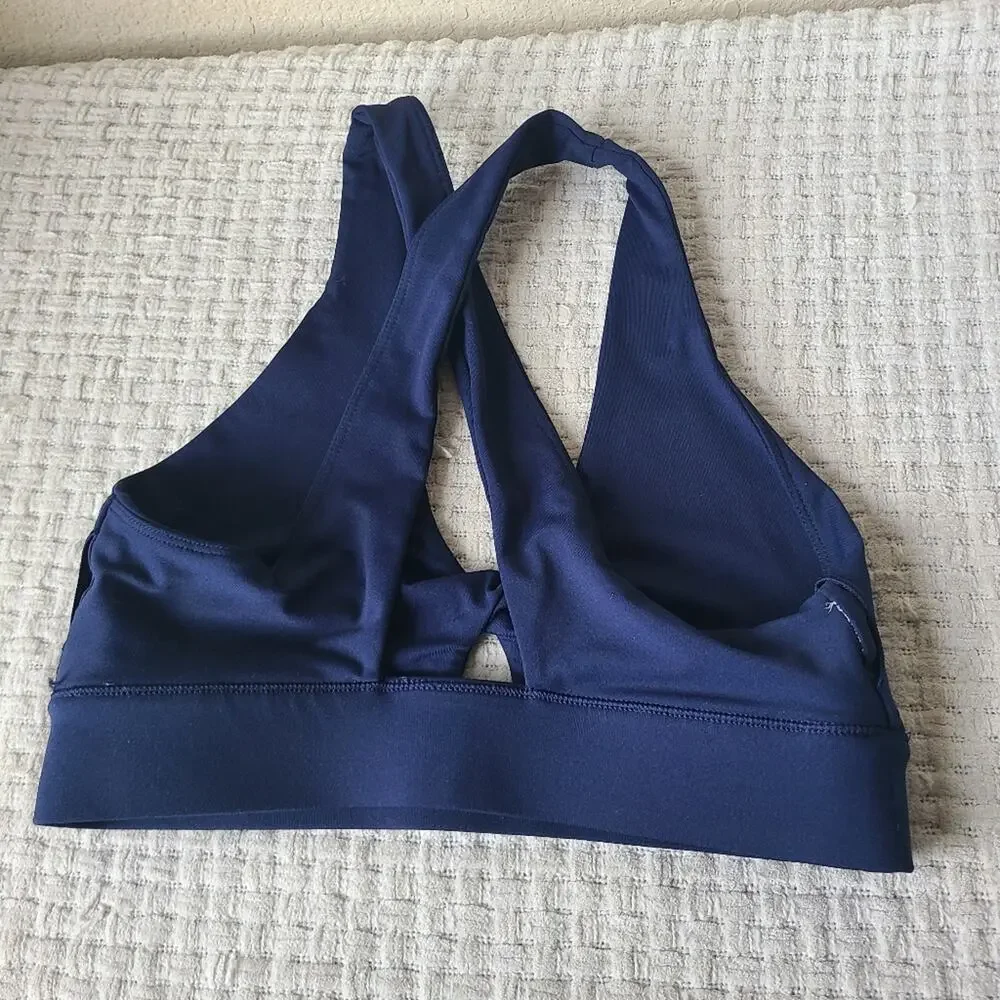 Fabletics Women's Navy Blue Sports Bra Size XS